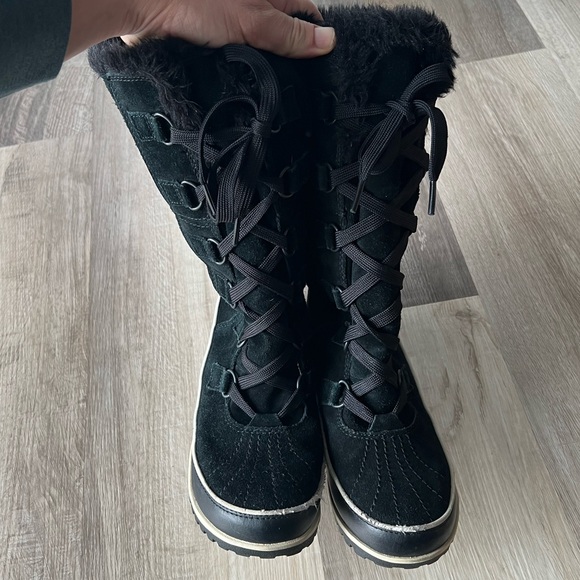 Sorel Tivoli High II Boots Black size 7 - Picture 10 of 10